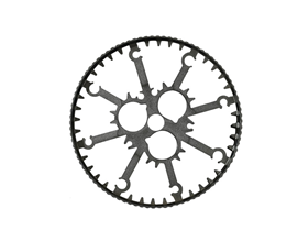 Courtyard lamp radiator