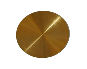 24 K gold plated CD pattern patch